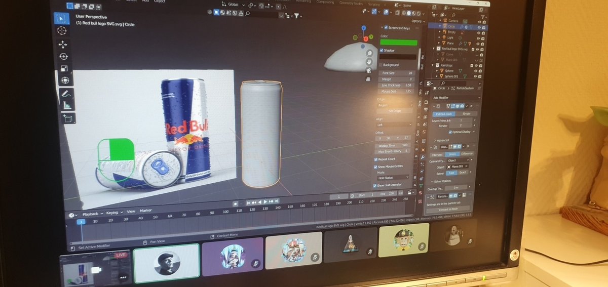 MeppelZoo's tweet photo. #Blender3d class just started for piffle puppet holders from @BakedUniverse , if you have a puppet come join, or mint one https://t.co/VuDxC9BFFI