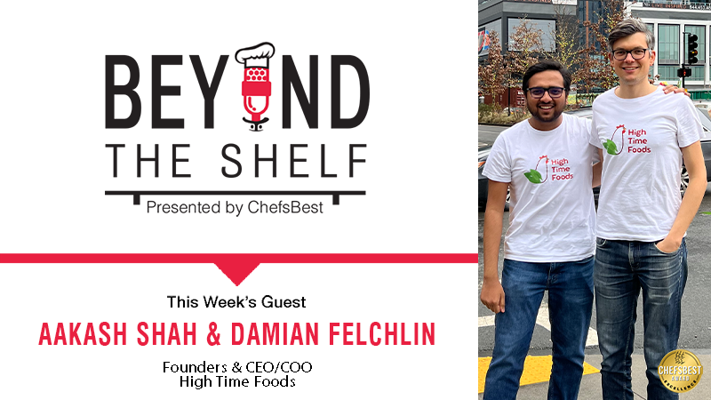 chefsbest's tweet photo. This week on Beyond the Shelf, we spoke with Aakash and Damian of High Time Foods. In this episode, we discussed their innovative plant-based meat alternative, and why making it shelf-stable is essential for chefs and consumers.

Listen now: https://t.co/ksCT9umJvf https://t.co/00C5AhhA3c