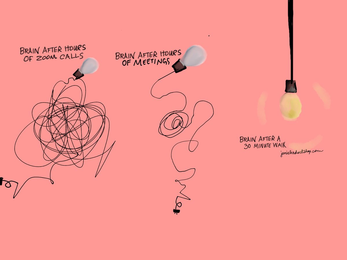 JanieBirdArtS's tweet image. Take walks.  

#edutwitter #illustrationart #visualizeIt