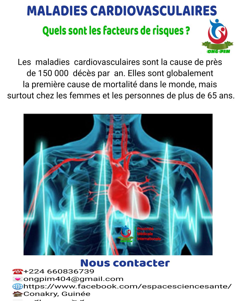 Les facteurs de risque cardiovasculaire

le tabagisme ;
le diabète ;
le cholestérol ;
la sédentarité ;
l'hypertension ;
les antécédents familiaux ;
la consommation d'alcool ;
l'obésité ;
#proximitmdical 
#ÉducationThérapeutique 
#Pharmacie
#Médicaments
#science 
#medical 
#santé