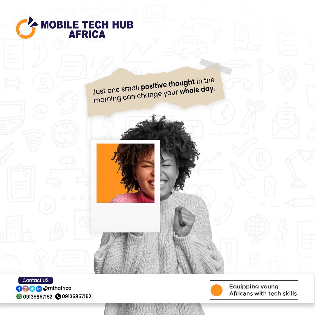 MTHAfrica's tweet image. Have faith in yourself! Have confidence in your skills! &quot;You cannot be successful or happy 
without a modest but realistic faith in your own abilities,&quot; This week, aim high and strive for perfection. You should expect nothing less.
#Christmasseason #Mobiletechhub #Tech