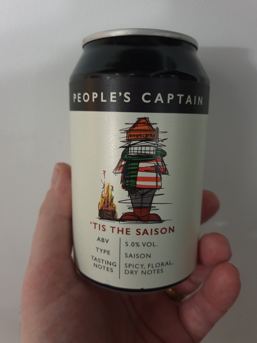The Write Taste (@robthefoodie) on Twitter photo 'Tis the saison to be jolly ...
Another top #beer from former rugby player Greg Bateman's <a href="/peoplescaptain/">People’s Captain</a> brewery, which supports mental health initiatives.
This beer is very moreish - dry, crisp, mildly funky & fruity with herbal and gentle spice notes.
#CraftBeer #saison 'Tis the saison to be jolly ...
Another top #beer from former rugby player Greg Bateman's <a href="/peoplescaptain/">People’s Captain</a> brewery, which supports mental health initiatives.
This beer is very moreish - dry, crisp, mildly funky & fruity with herbal and gentle spice notes.
#CraftBeer #saison