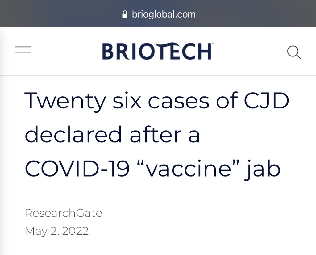 angelanashtn's tweet photo. Part six
“Of these 26 cases, 20 had died at the time of writing this article while 6 were still alive”
https://t.co/moUavGoH8E https://t.co/OaEwa1HCj9