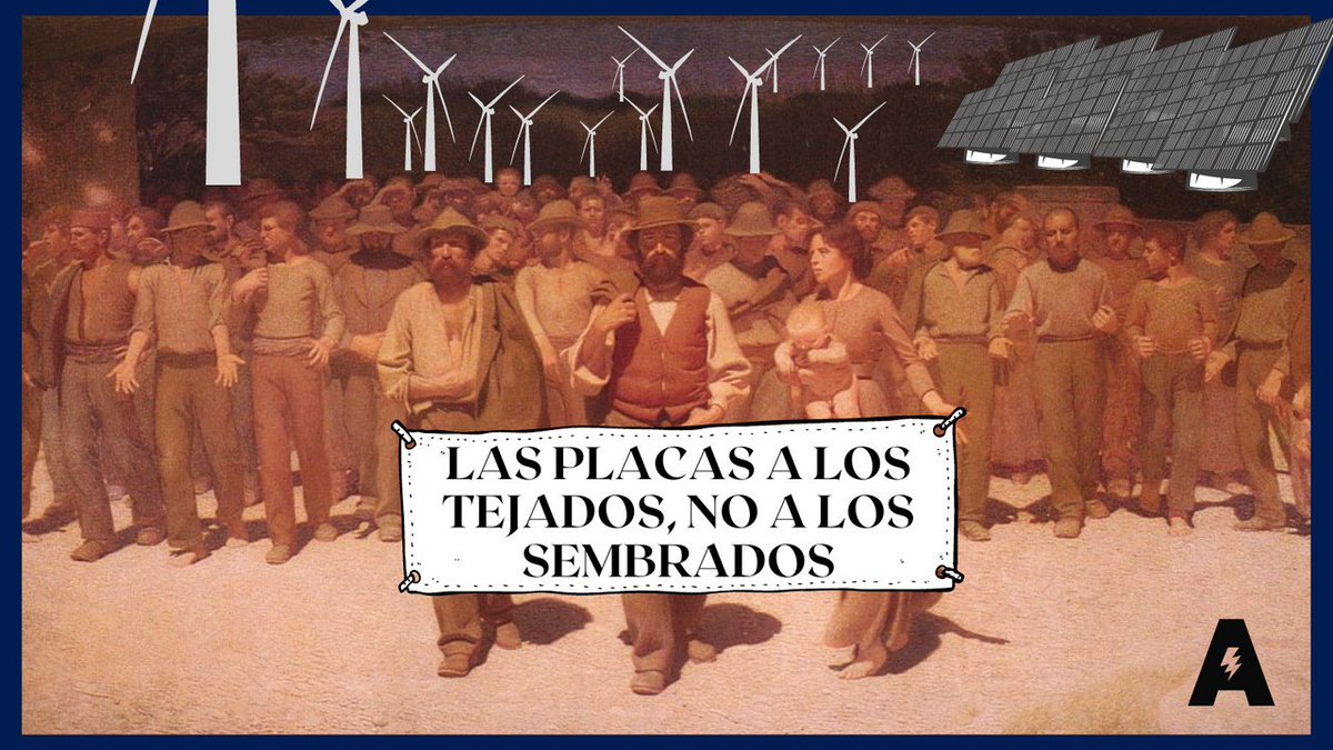 iSostenibilidad's tweet photo. Cientos de hectareas de tejados ociosos de centros comerciales, industrias, polideportivos, casas, sin placas solares mientras se transforman esas.mismas hectáreas de campos, zonas forestales, zonas importantes https://t.co/XiHn3YtoNr