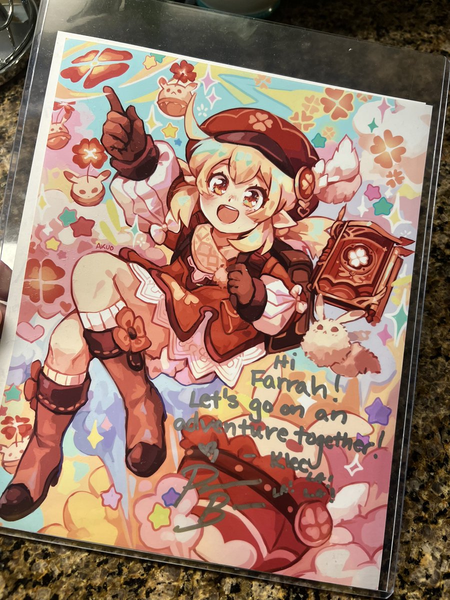 shenmoshi's tweet photo. @Lucyferscosplay @SextPanther @SextPantherRT By the way, thank you so much for retweeting Poonams Klee autograph for me! You actually got her to see it and she liked my post! https://t.co/fxK5fONyyC