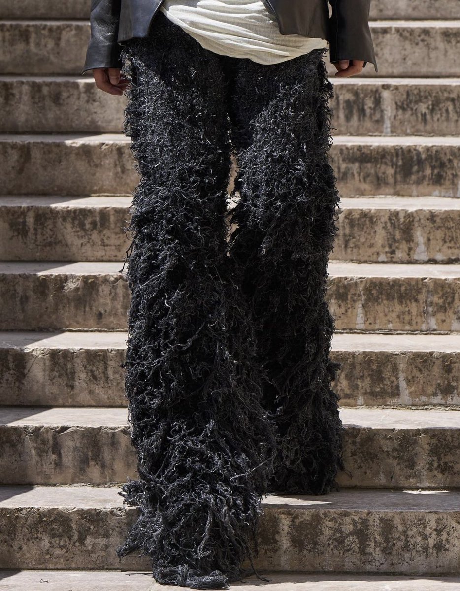 Rick Owens x Paradoxe Paris Distressed Denim!🖤