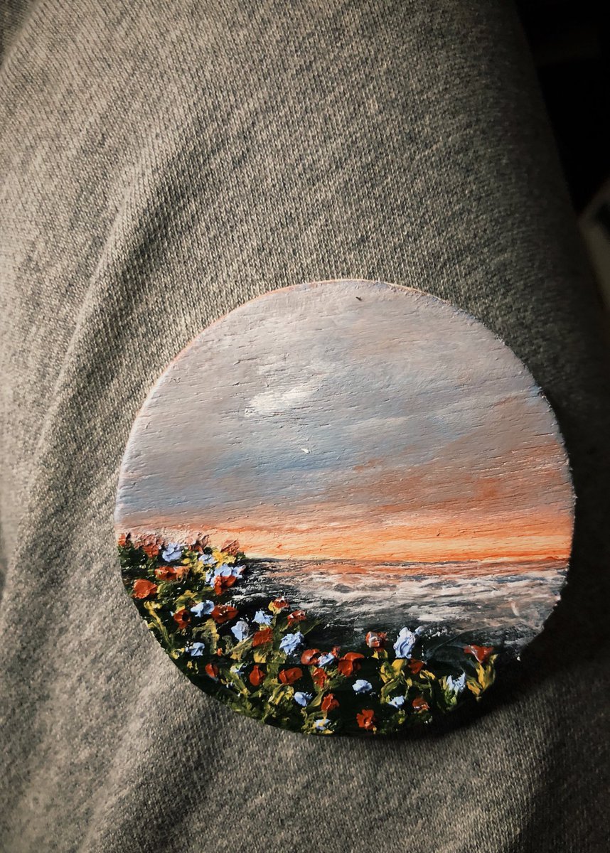 jaaysart's tweet photo. Another tiny flower painting https://t.co/elwnpjavlL