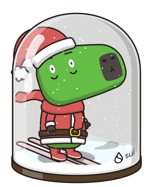 🎁 I just unboxed my Sui Holiday Capy! ❄️
Create your own Capy here:  capy.art #CapyHolidays