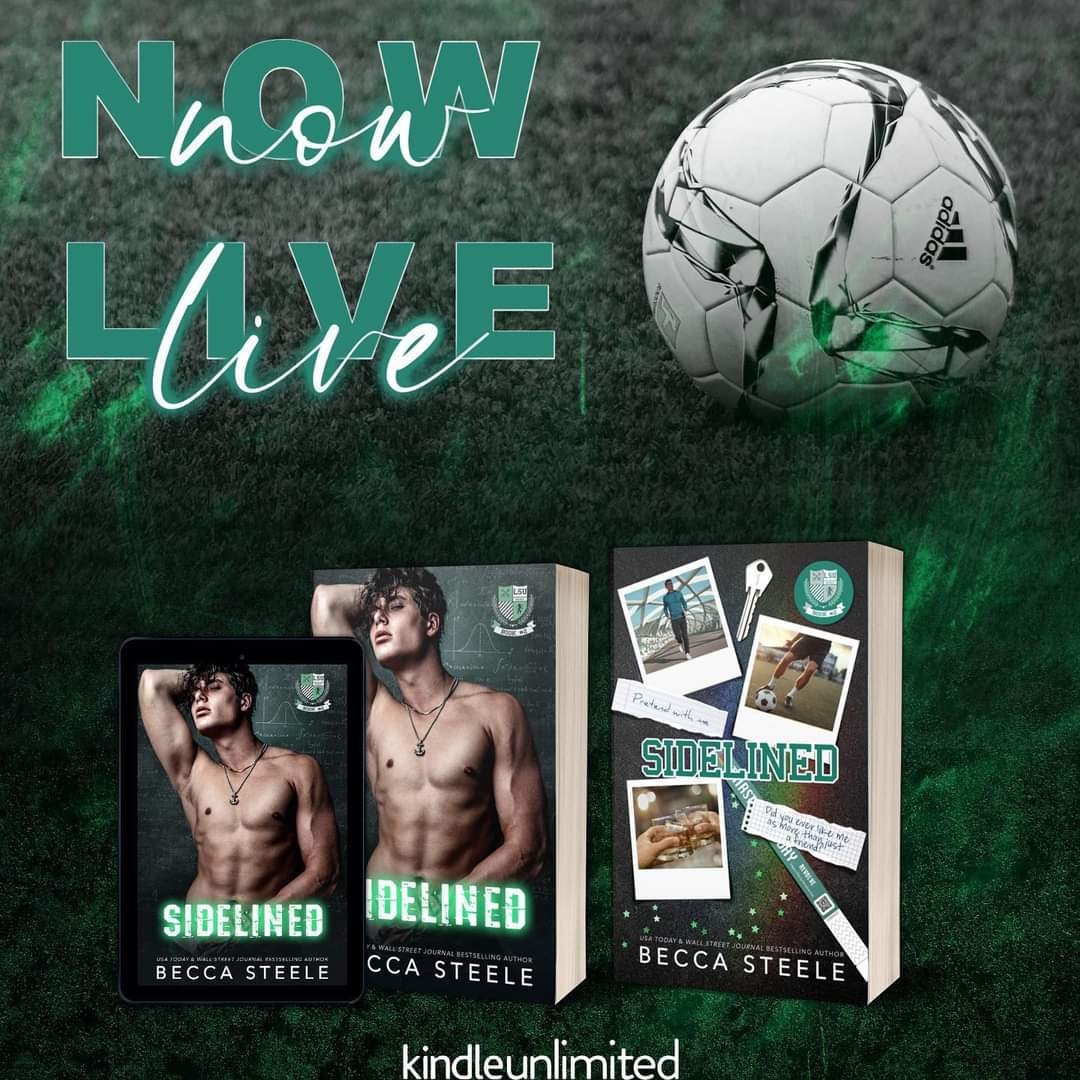 vickybooklover1's tweet photo. 💚⚽ NEW RELEASE ⚽💚

SIDELINED by #BeccaSteele is LIVE!

#Newrelease #Nowlive #MM #FriendsToLovers #CollegeRomance #Standalone #Sidelined #beccasteele #Books #Bookstagram #Reader #WordsmithPublicity @wordsmithpublic https://t.co/SAXDxm5p8Y