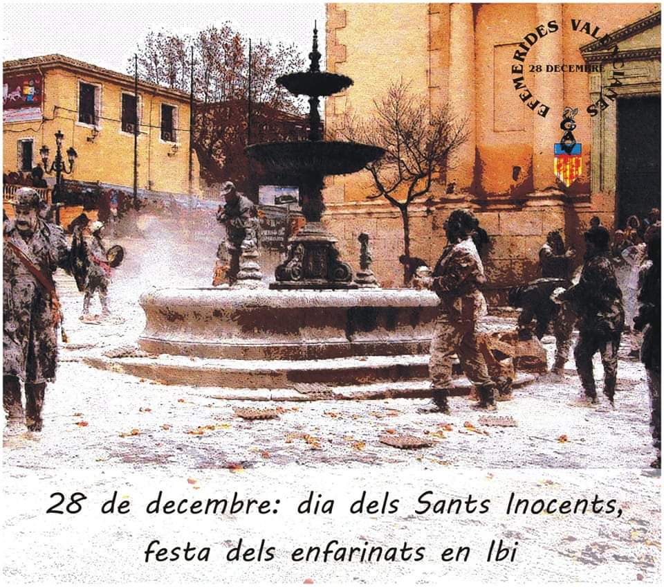 GAValencianista's tweet photo. #efemerides #valencianes #Ibi #enfarinats #Sants #Inocents https://t.co/vRzjxjd9Qw