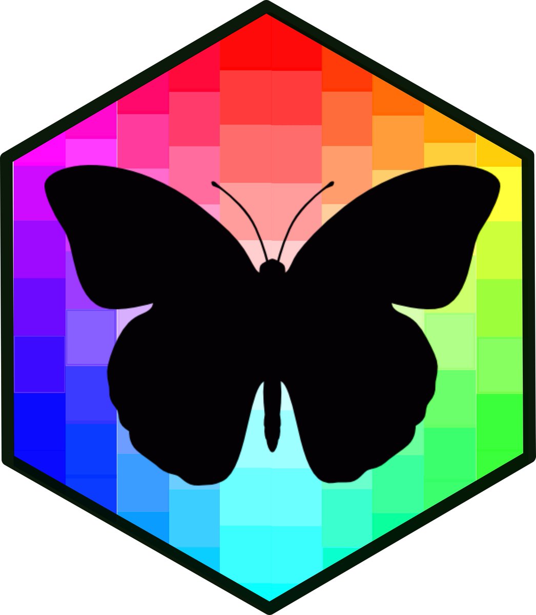I wanted to learn how to create an R package, <a href="/xixirmer/">Sofia</a> works with butterfly colors and patterns. So we made ButterflyColors, a package with color palettes extracted from butterflies. 🦋🥰

github.com/junqueiragaabi…

#rstats #color #butterfly #ggplot