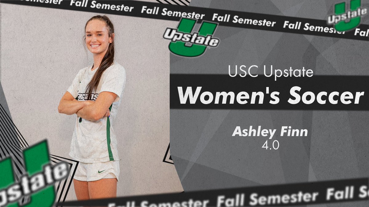 UpstateWSoccer's tweet photo. Congratulations to Ashley Finn, Natasha Ferreira, Caitlyn Davis, and Cora Brendle for achieving a perfect 4.0 GPA this semester.

🔗 | https://t.co/1pyOA5F9yC

#SpartanArmy 🔗 https://t.co/W4jlZx7VA0