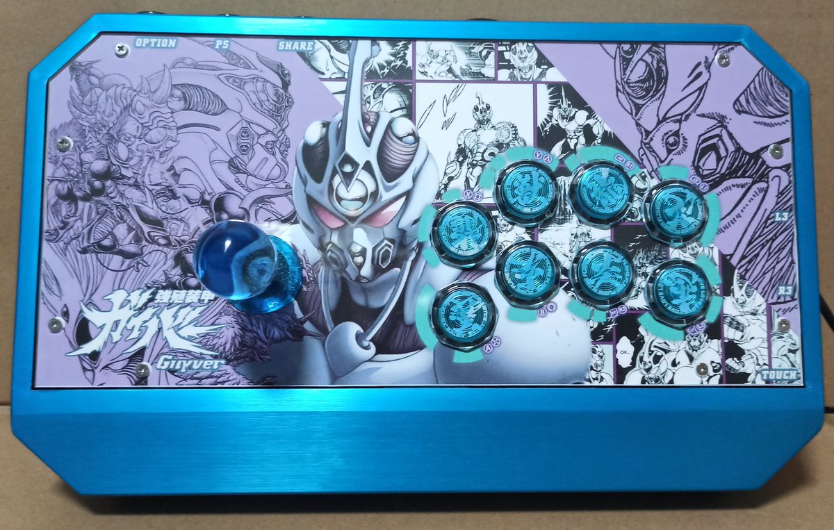 MadGuyver's tweet photo. Blue Guyver.
@HuangAsh
#Guyver #Vetash #AshHuang #Gamerfinger #SanjuksV3 https://t.co/c5Q1azpGge