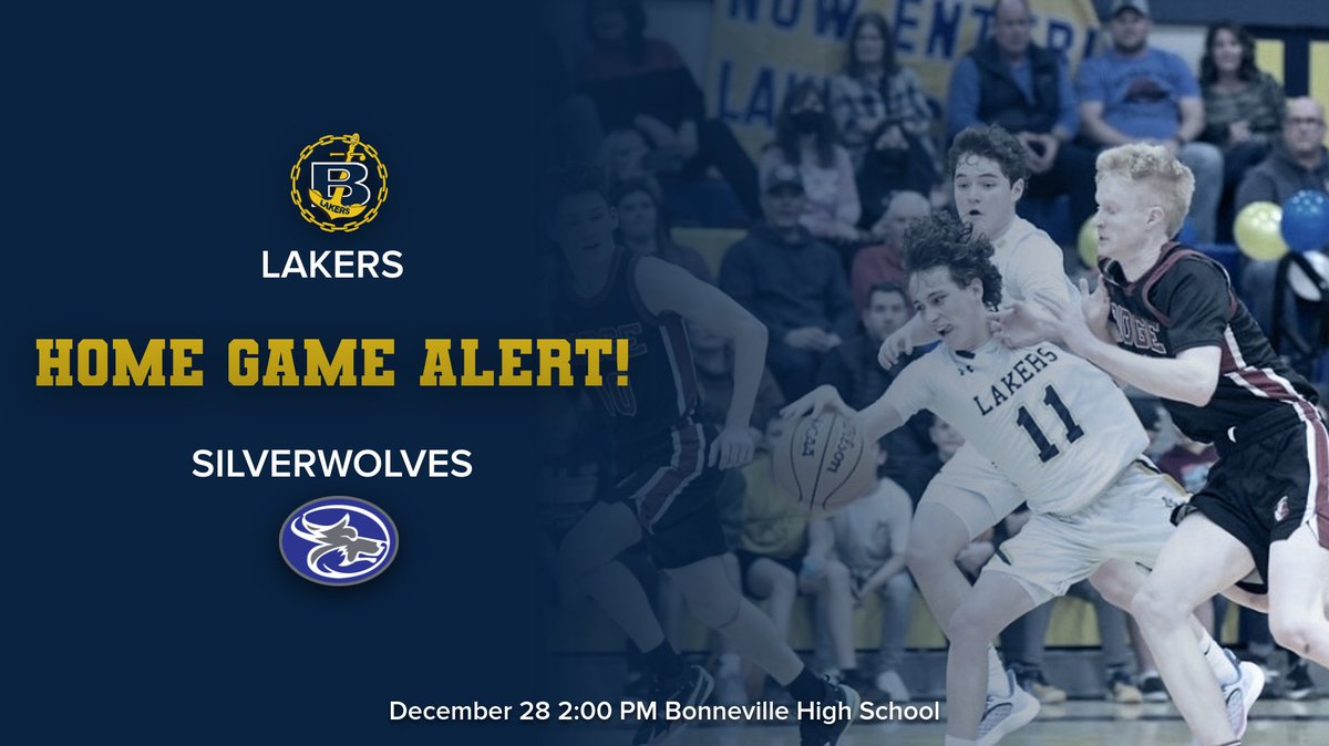 Home Game tomorrow afternoon! After 2 great wins, the Lakers are back in action against the Fremont Silverwolves. Tip-off at 2:00 PM!