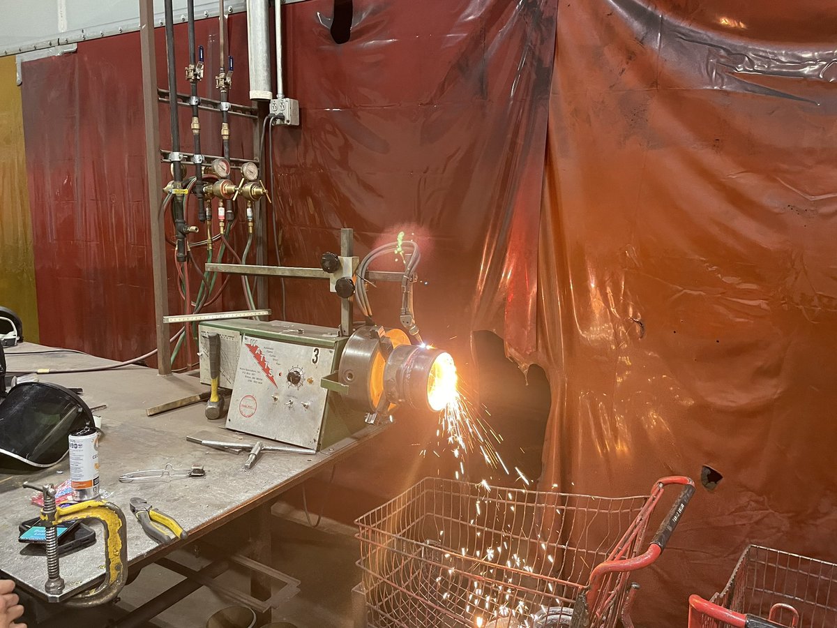 Thank you Anthony Marshall and Steamfitters Local 449 for the tour of your amazing facility. We look forward to your visit next week to present to our Welding and HVAC classes.
