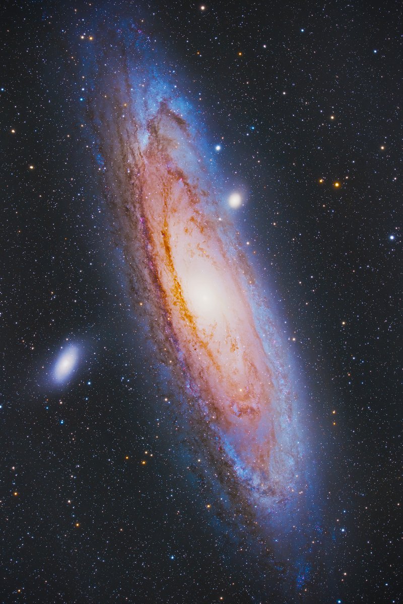 AstroBackyard's tweet image. One of the best photos I've ever taken through a telescope! Andromeda: