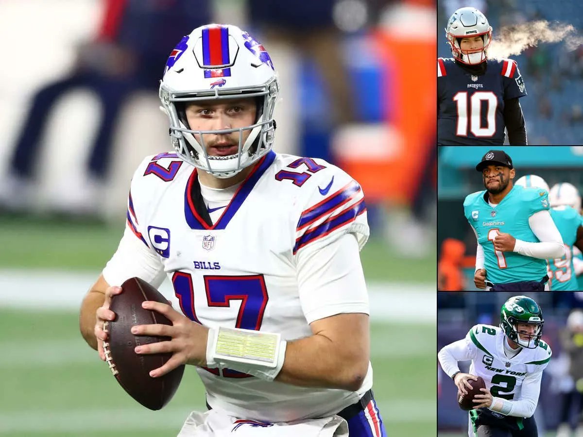 barstoolsports's tweet photo. 'You Get To Play These Guys Six Times A Year' - Josh Allen Recruited Von Miller To The Bills Simply By Texting Him The 3 Other AFC East Quarterbacks https://t.co/NihSqu44O4 https://t.co/ZRW8Uy9tmd