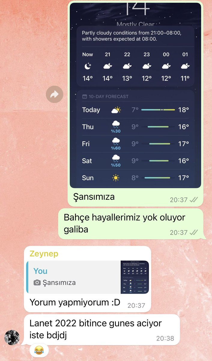 2022’ye biraz da meteoroloji üzerinden sövmek istedi.