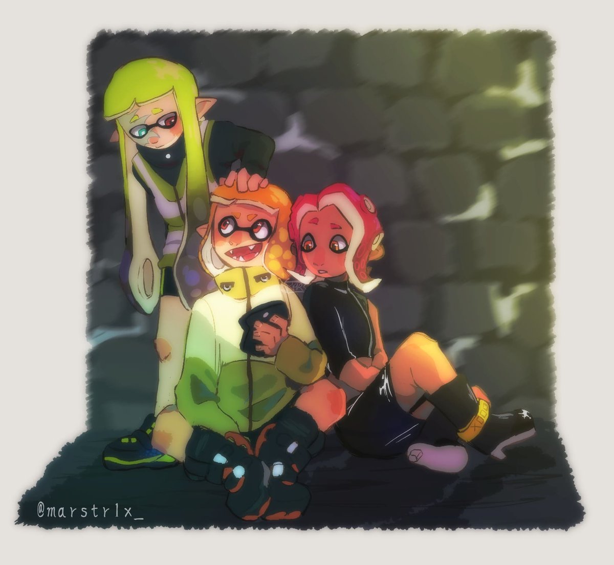 marstr1x_'s tweet photo. the lil cephalopods having a chat 

#Splatoon3 #Splatoon  #splatoon2 #Splatoonfanart #splatoonart #octoexpancion https://t.co/ZKitsrTvDK