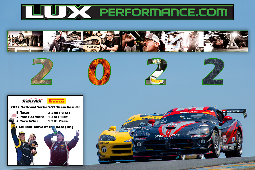 LuxPerformance's tweet photo. Wanted to show you guys a little memorabilia from this season that'll hang in the office for 2023! Looking forward to doing it all again next season!
#LuxPerformance / @GoTransAm / @BlackRockCoffee / @PAGIDRacing / @ForgelineWheels / @PirelliUSA / @SVRAlife https://t.co/Y5TY4aYPTh