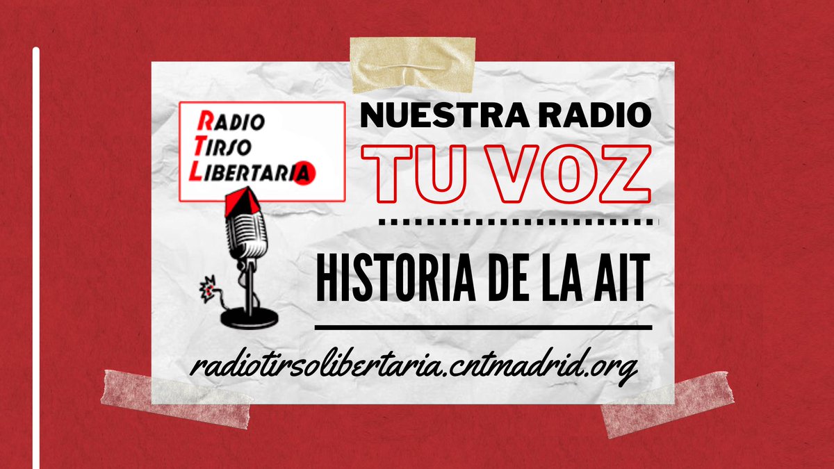 Radio Tirso Libertaria Nº34 (<a href="/RadioTirso/">Radio Tirso Libertaria</a>) - History of the International Workers' Association.

 youtube.com/watch?v=0bDiWd…