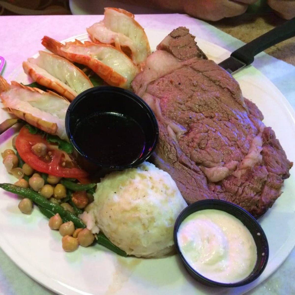 As good as it looks, pictures don't do our shrimp and steak justice. Come in to see what it looks like in person -- getting to taste it is just an added bonus!
