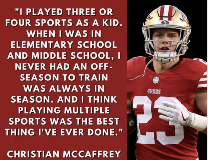 Benefit of being a multi-sport athlete