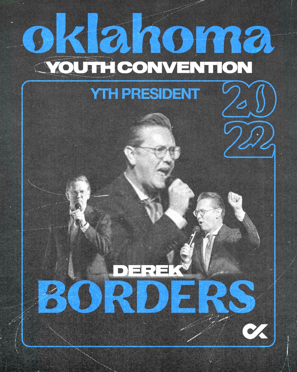 We can’t wait to hear from our YTH President, Derek Borders during our General Session on Friday afternoon!