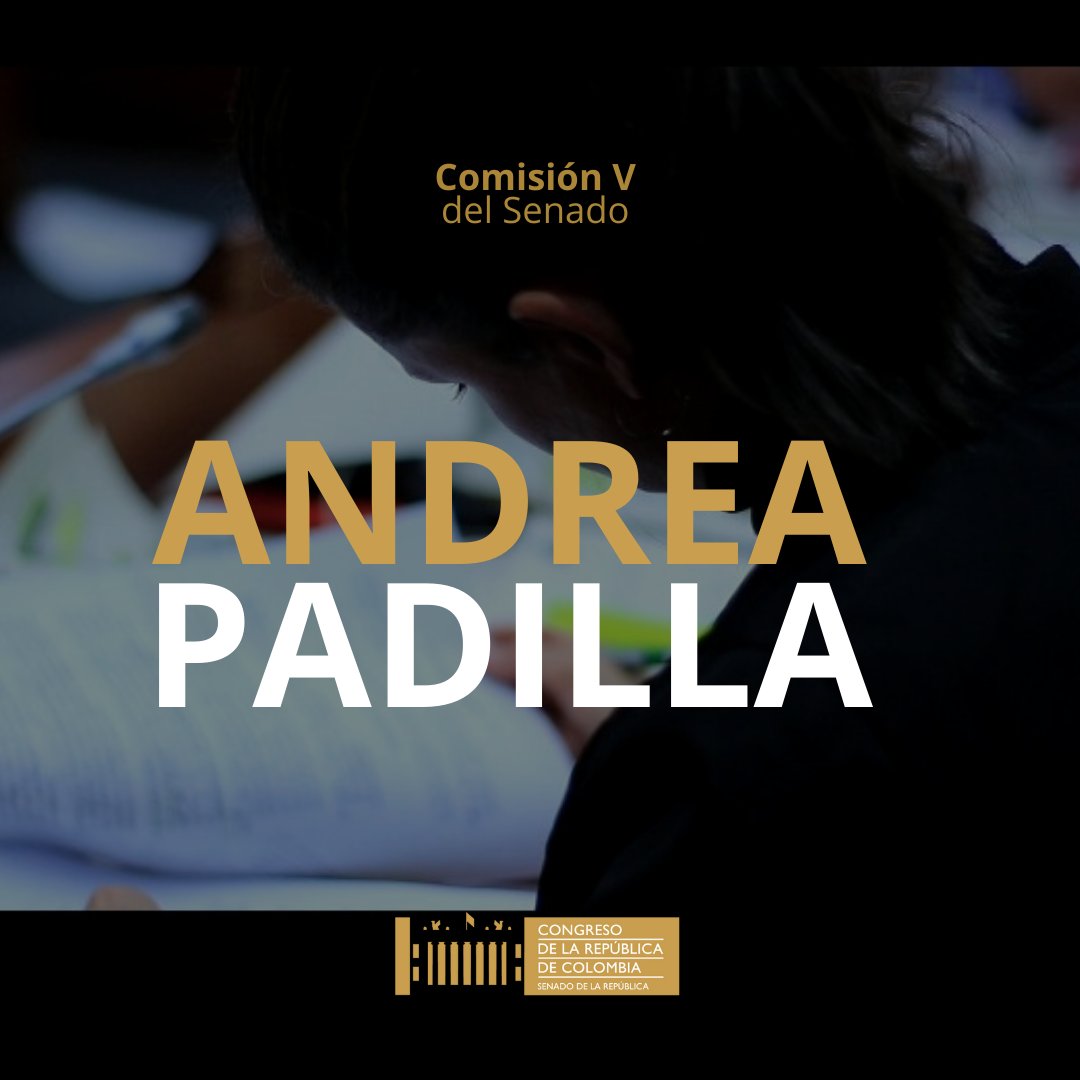 SenadoComisionV's tweet photo. ⏰¡Hora de los perfiles!
Hace unos días iniciamos con la presentación de las y los Senadores que integran nuestra Comisión V 🌳🌱, hoy subiremos 2 perfiles y arrancamos con la honorable Senadora @andreanimalidad del @PartidoVerdeCoL https://t.co/j4jDyoaqxK