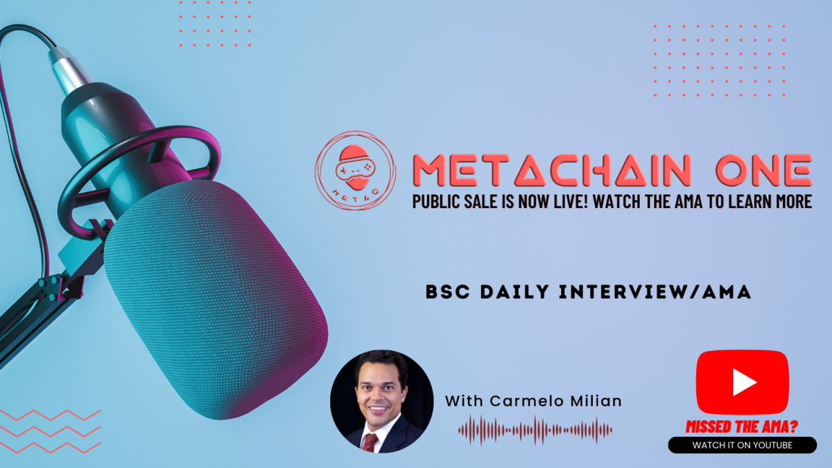 MetachainOne's tweet photo. The public Metachain One sale is underway for all who missed the sold out private sale!

If you missed the most recent AMA and want to learn more about Metachain One, watch it here 👇

🎦 https://t.co/NLXAgZGPNB

Ready to join the sale? 

Join here 👇

✅https://t.co/tYpqBssIVn https://t.co/qe2IzsMr7u