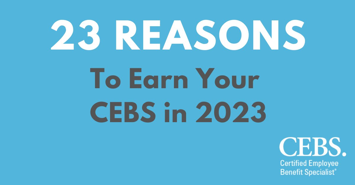 CEBSProgram's tweet photo. The New Year is the perfect time to set a course for your professional development. In this article 23 CEBS graduates share how earning the designation has benefited them most>>  https://t.co/Mqd3r3hra8 #CEBS https://t.co/2LYMyGqbhz