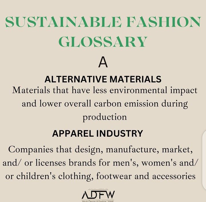 How well do you know #SustainableFashion terms?

#ADFW2023
#SEFE