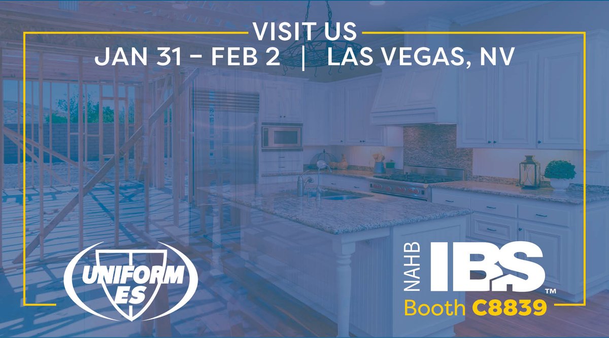 Uniform Evaluation Service (@uniformevalserv) on Twitter photo Be sure to visit booth #8839 at #IBS2023 in Las Vegas to learn how a UES Evaluation Report or Listing can increase customer confidence and exposure to your products. <a href="/IntlBldrsShow/">Builders' Show</a>
Free registration here: buildersshow.com/IAPMOUniformEv… Be sure to visit booth #8839 at #IBS2023 in Las Vegas to learn how a UES Evaluation Report or Listing can increase customer confidence and exposure to your products. <a href="/IntlBldrsShow/">Builders' Show</a>
Free registration here: buildersshow.com/IAPMOUniformEv…