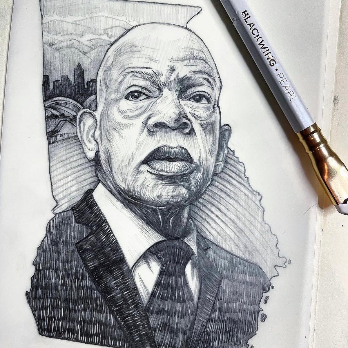 Blackwing's tweet photo. Our community is crafted from more than just graphite. From songwriters to calligraphers, sculptors to illustrators, Blackwing users found even more ways to get creative this year. Scroll through for a glimpse at some of the amazing work shared with us in 2022. https://t.co/bdZN5eDBco