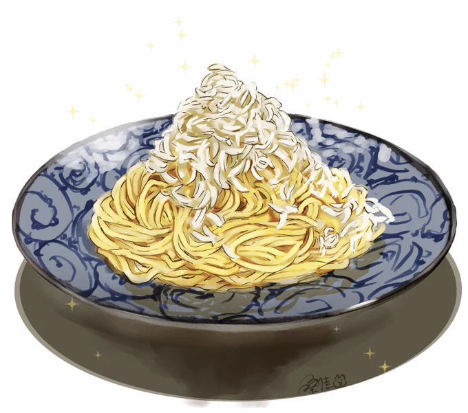 今年一番おいしかった食べ物!悩んだけどしらすペペロンチーノ!リクエストありがとうございました〜! 