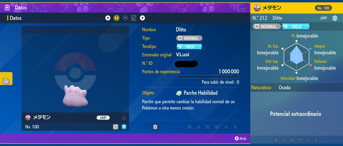 VictyLusi494's tweet photo. ✨Sorteo Pokémon SV✨

Requisitos: RT + ❤️

🎉3 Ganadores se llevarán un Miraidon/Koraidon entrenado y un Ditto JP 6IVs🎁

Termina mañana⏳

Suerte 💕 https://t.co/zy03ilzxeZ
