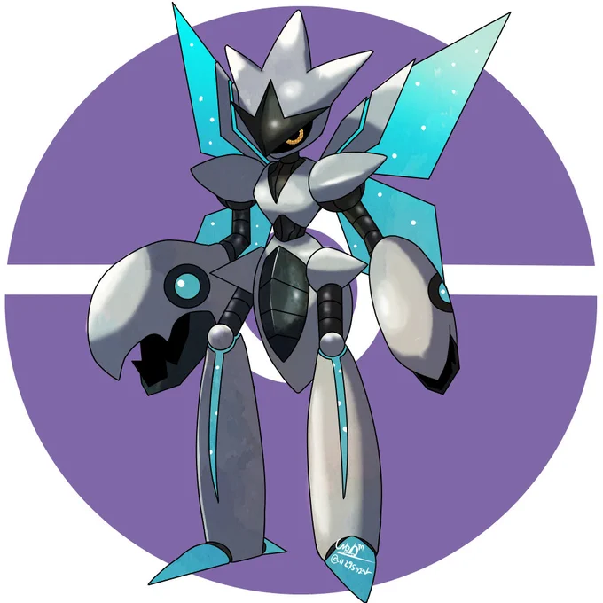 テツノハサミ/鉄の鋏#オリポケ  #オリジナルパラドックス #fakemon #FakePokemon 