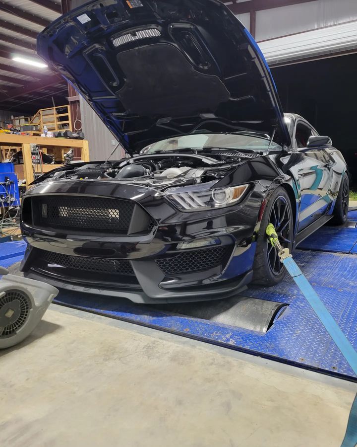 HPTuners's tweet photo. Peitz Performance Tunes doing what they do best with this GT350 on the dyno!
Calibrated with HP Tuners software and equipped with a ProCharger and Fore Innovations fuel system with E85, this stang was able to pick up 200 HP!
#hptuners #ford #mustang #gt350 #peitzperformance https://t.co/sQN65pJmTm