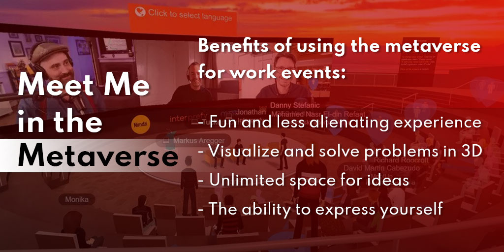 DecibelEventsDC's tweet photo. It’s clear the #Metaverse is not going anywhere and will only continue to expand.

Take some work #events to another space to keep things interesting and interactive for your #coworkers! https://t.co/qaT9sOG7Rk