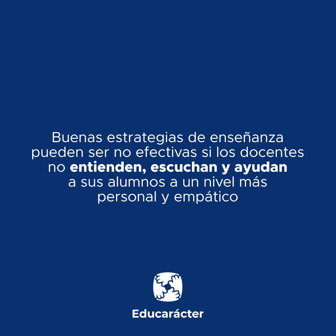 Educación del Carácter tweet media