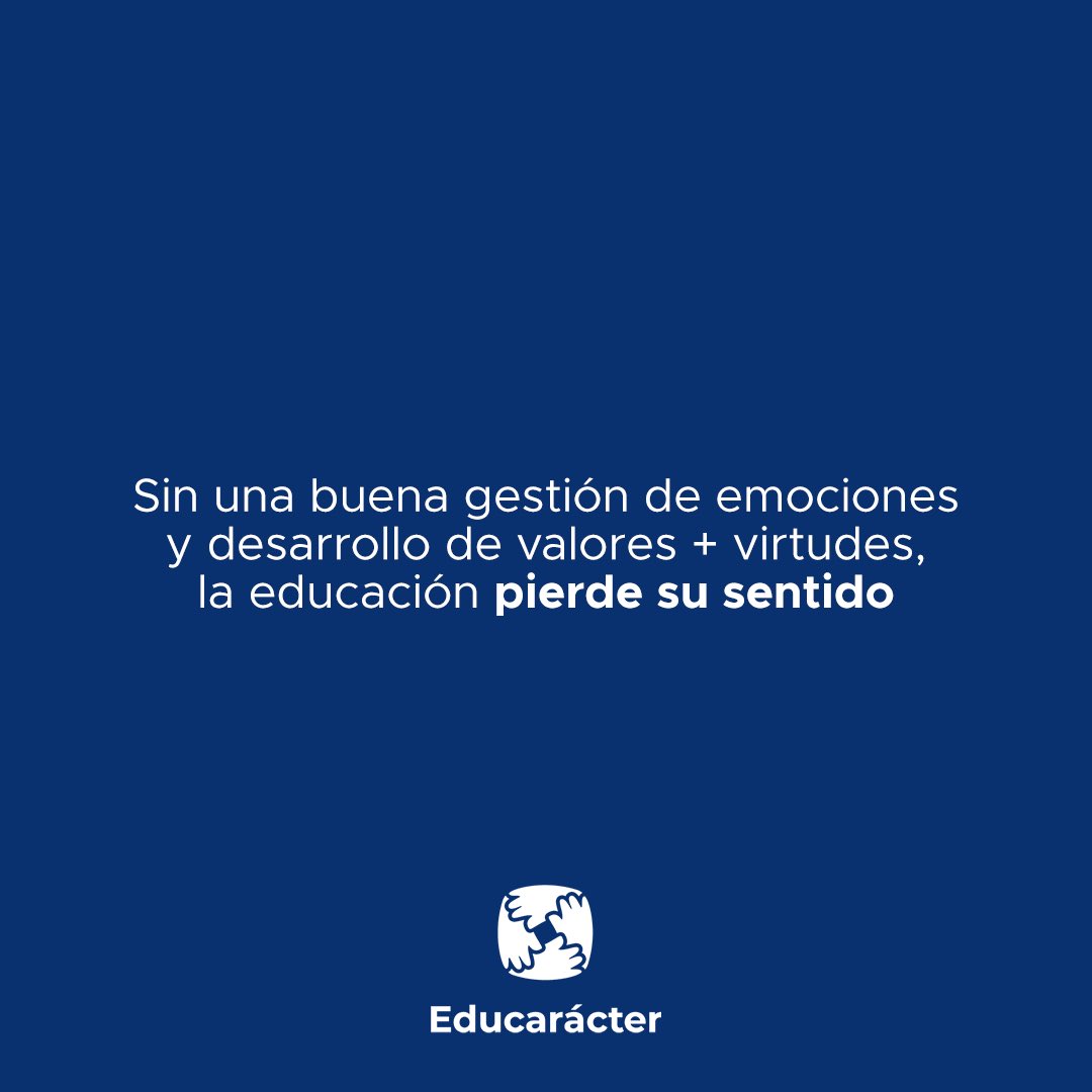 Educación del Carácter tweet media