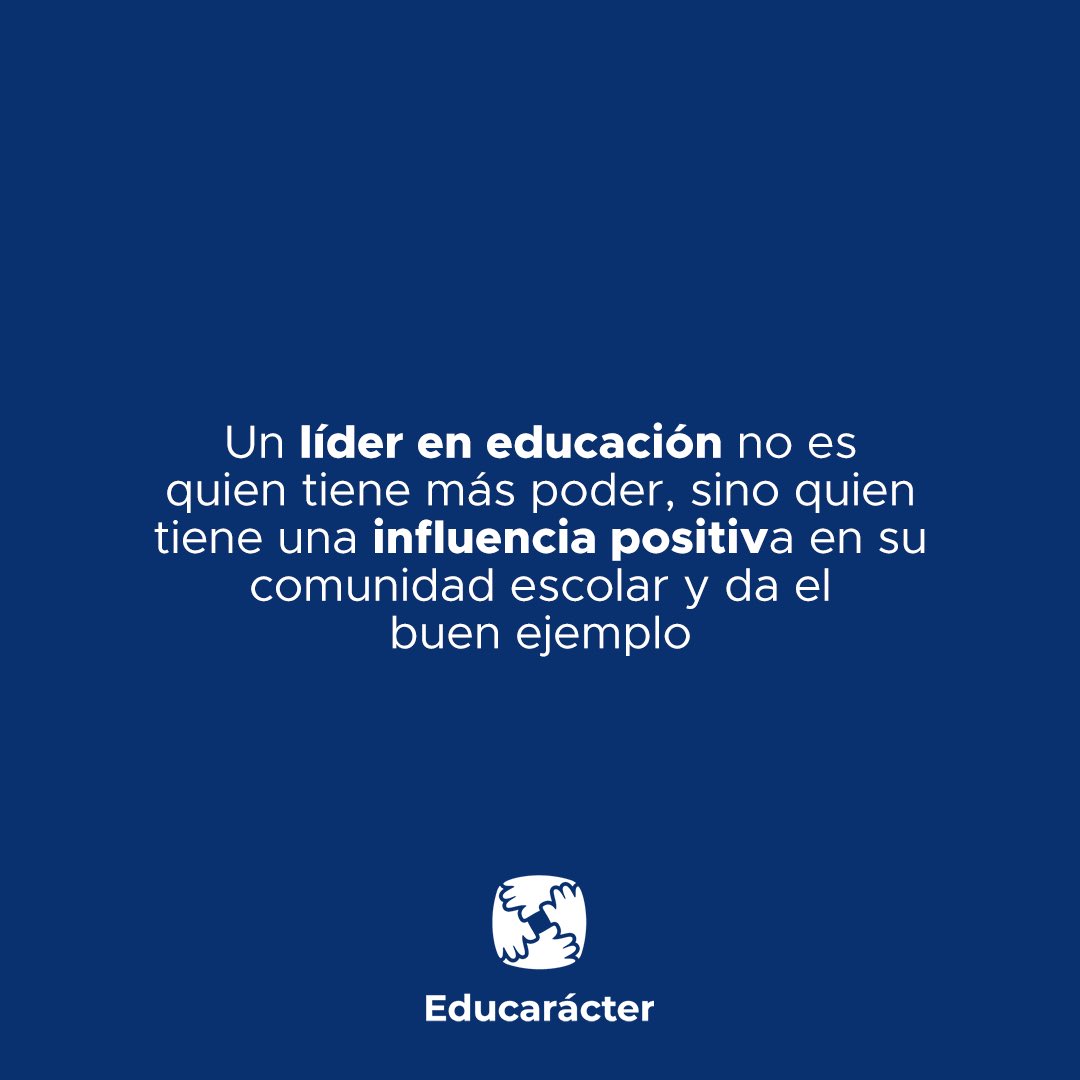 Educación del Carácter tweet media