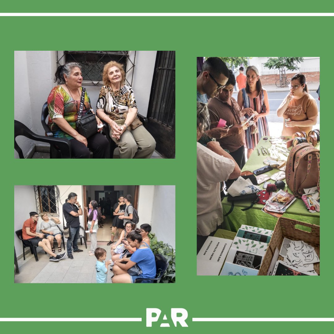 progandres's tweet photo. 📆 El viernes 16/12 nos encontramos quienes transitamos distintos talleres, dispositivos, equipos de trabajo y todxs aquellxs que de un modo u otro habitamos PAR. 

💚 Gracias a todxs lxs que se acercaron! https://t.co/T2IEkpoBQv