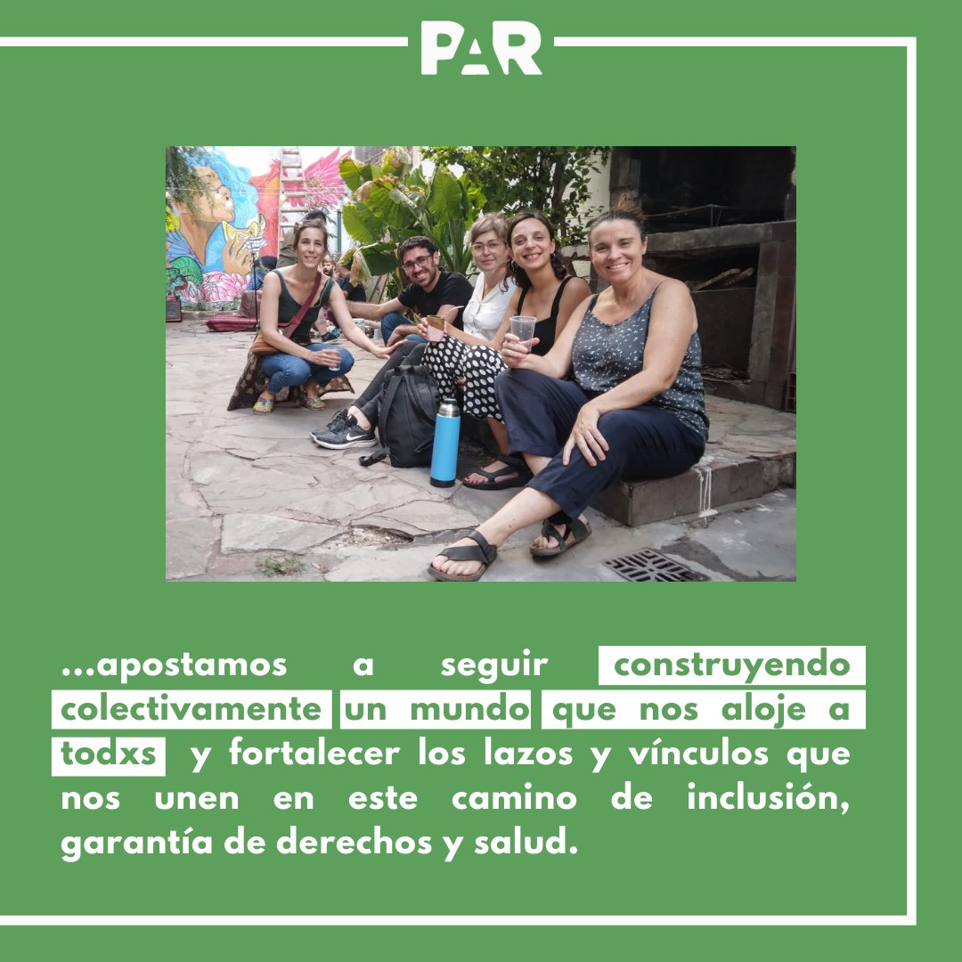 progandres's tweet photo. 📆 El viernes 16/12 nos encontramos quienes transitamos distintos talleres, dispositivos, equipos de trabajo y todxs aquellxs que de un modo u otro habitamos PAR. 

💚 Gracias a todxs lxs que se acercaron! https://t.co/T2IEkpoBQv