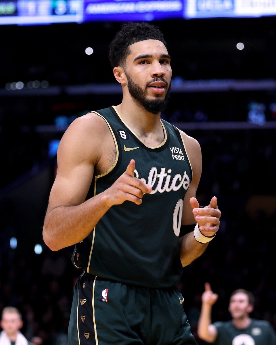 celtics's tweet image. JT over his last six games...

44 PTS, 9 REB, 6 AST
31 PTS, 7 REB, 3 AST
41 PTS, 5 REB, 4 AST
30 PTS, 8 REB, 5 AST
41 PTS, 7 REB, 5 AST
38 PTS, 8 REB, 4 AST

Vote @jaytatum0 for #NBAAllStar now: Celtics.com/voteJT
