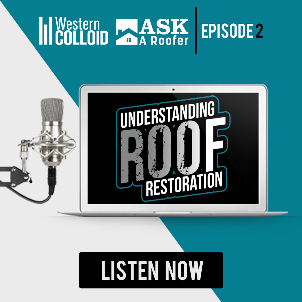AskARoofer_RCS's tweet photo. Episode 2 of Understanding Roof Restoration is here! Join us as we discuss recovering TPO, PVC, EPDM, and other interesting single plies. Listen now!
https://t.co/ofFjy0mV4m
@WesternColloid
#WesternColloid #AskARoofer #HaveAQuestionAskARoofer #RoofersCoffeeShop #RoofingPro https://t.co/m6WSaq42uX