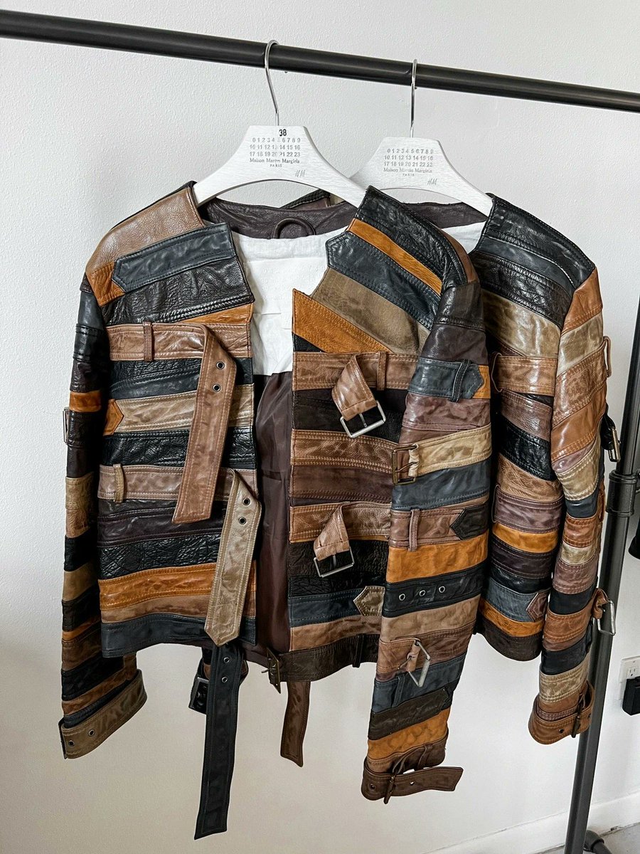 Shtreetwear's tweet photo. Maison Margiela x H&amp;M Belt Jacket (2012) https://t.co/anVetHw1tv