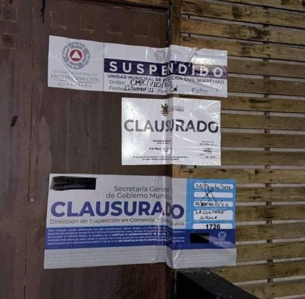 MagazineTV_MZTV's tweet photo. #NoticiasDeQueretaro💥DETECTAN A MENOR LABORANDO EN BAR "LA CULPABLE"💥
📢La Culpable Jurica”, se suscitara un hecho en el que un visitante de estados unidos fuera golpeado.
MÁS INFORMACIÓN ➡️ https://t.co/bsqFewTiR1
#LaCulpable #Querétaro https://t.co/Am4ts8pSii
