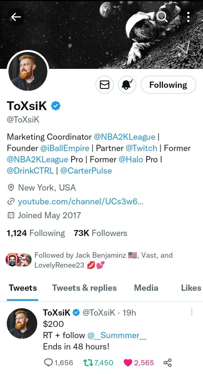 jylim25's tweet photo. @ToXsiK @__Summmer__ Done ✅
RT + Follow with 🔔 https://t.co/LSmxN5JGgf