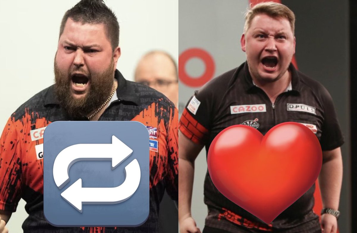 dartsnewsstats's tweet image. 🏆 World Darts Championship 2023! 

Who wins this Third Round game?

🔁 for MICHAEL SMITH            
❤️ for MARTIN SCHINDLER